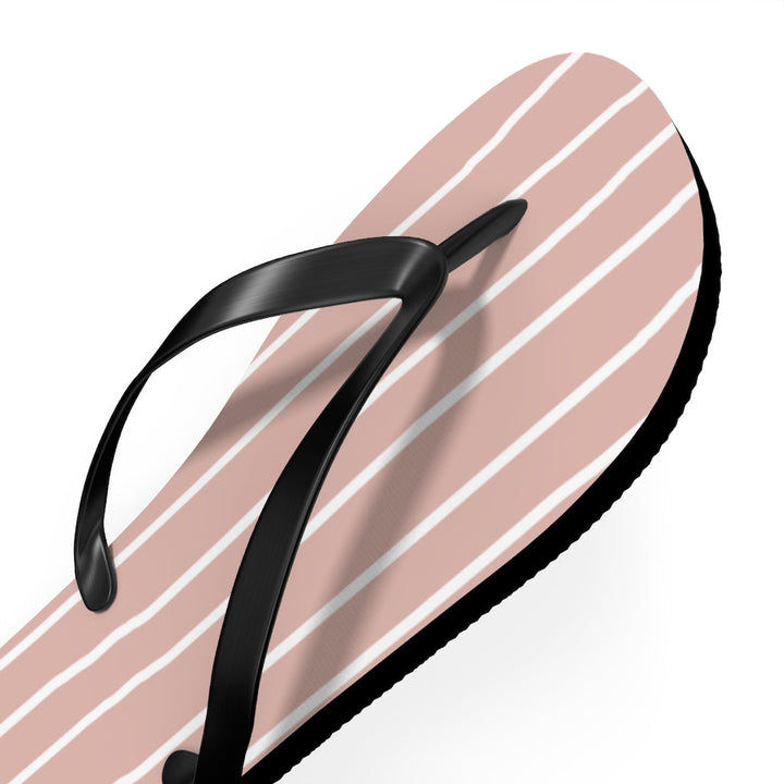 Shoes-Chic Pink Flip Flops-Jack N Roy