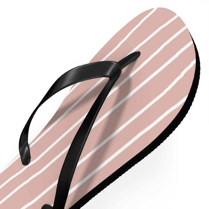 Shoes-Chic Pink Flip Flops-Jack N Roy