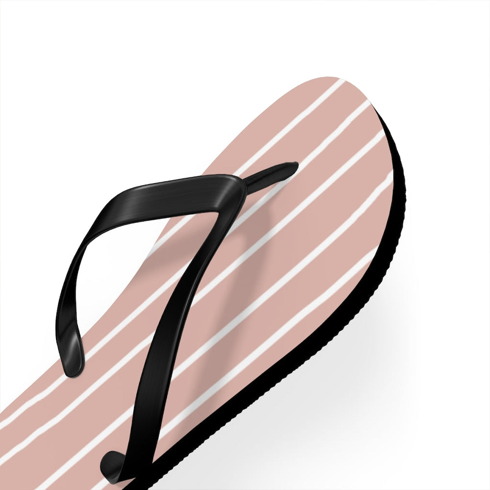 Shoes-Chic Pink Flip Flops-Jack N Roy