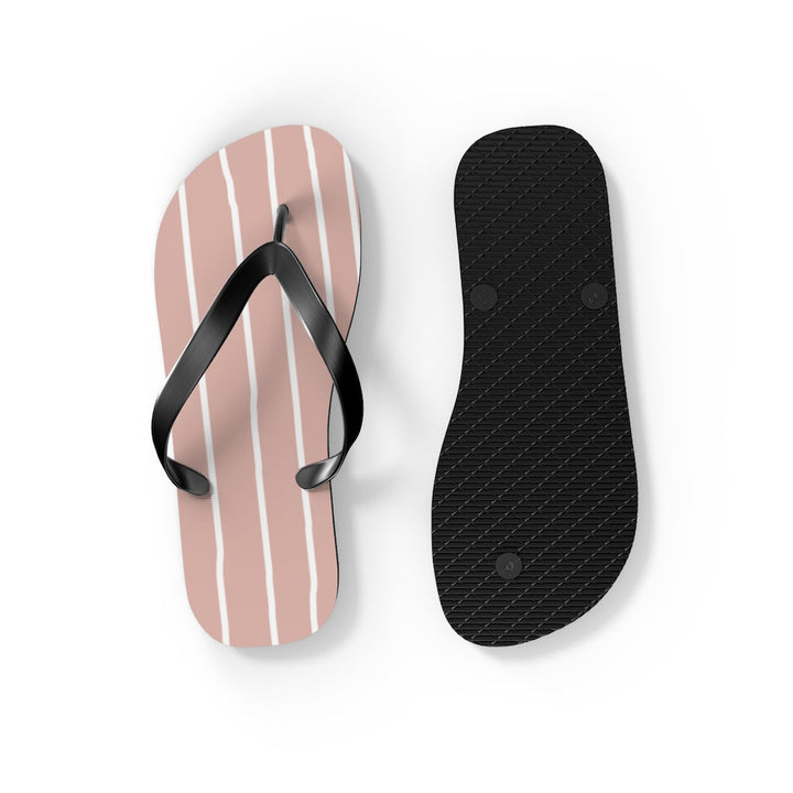 Shoes-Chic Pink Flip Flops-Jack N Roy