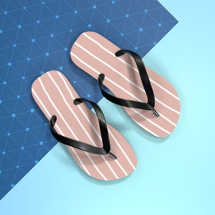 Shoes-Chic Pink Flip Flops-Jack N Roy