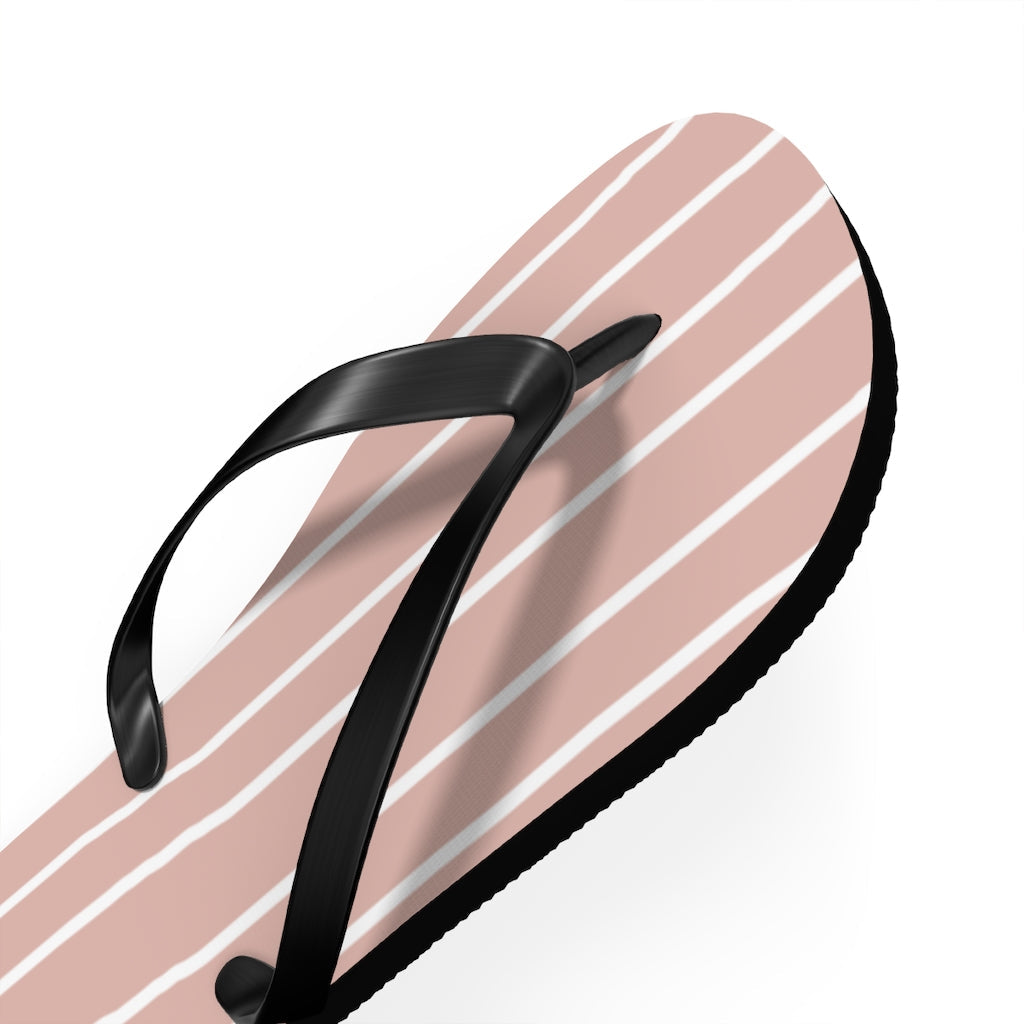 Shoes-Chic Pink Flip Flops-Jack N Roy