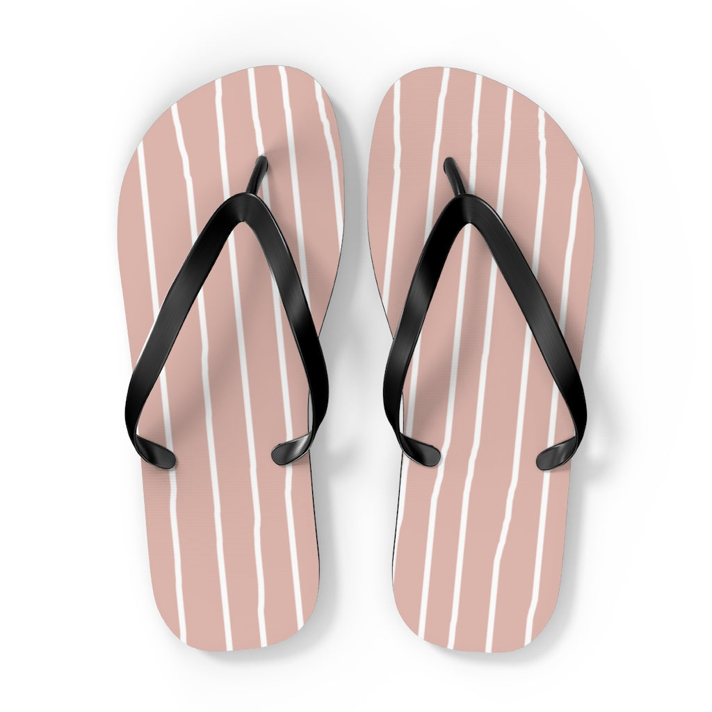 Shoes-Chic Pink Flip Flops-XL-Jack N Roy