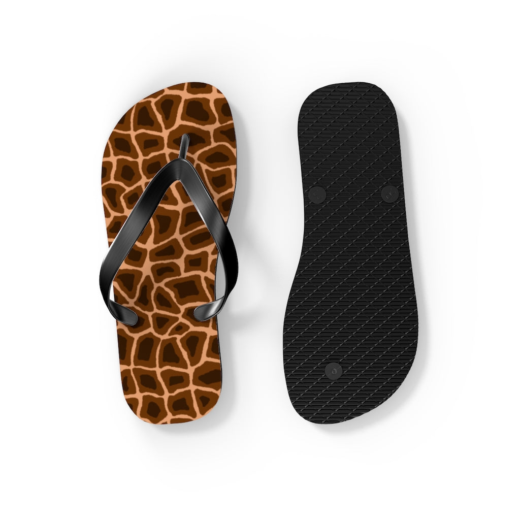 Shoes-Giraffe Flip Flops-Jack N Roy