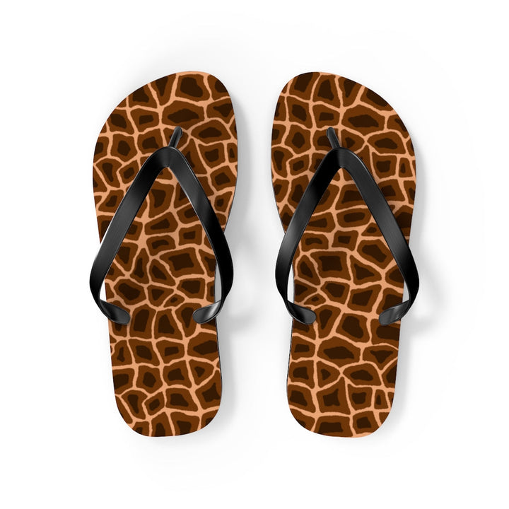 Shoes-Giraffe Flip Flops-M-Jack N Roy