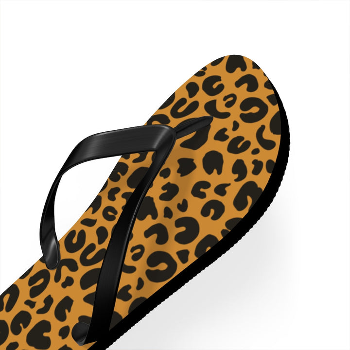 Shoes-Leopard Flip Flops-Jack N Roy