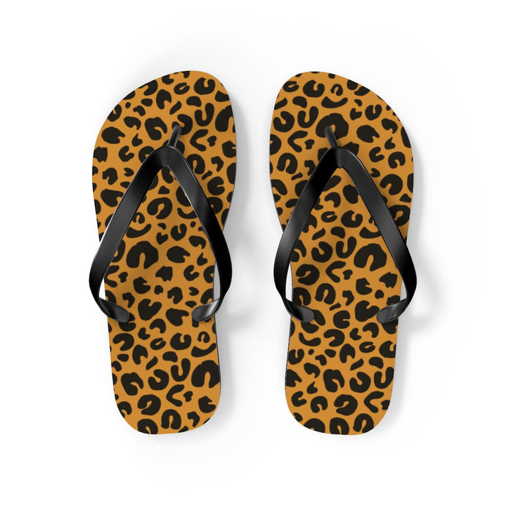 Shoes-Leopard Flip Flops-M-Jack N Roy