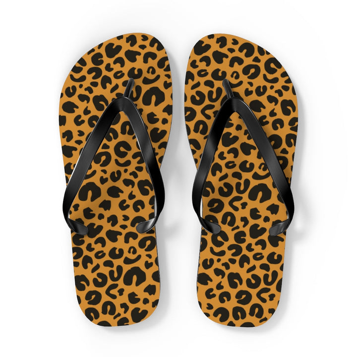 Shoes-Leopard Flip Flops-XL-Jack N Roy
