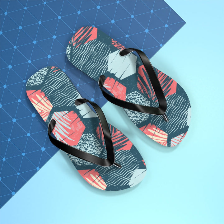 Shoes-Palm Trees Flip Flops-Jack N Roy