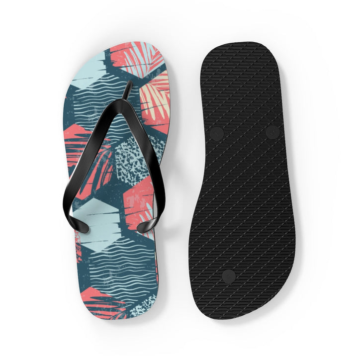 Shoes-Palm Trees Flip Flops-Jack N Roy