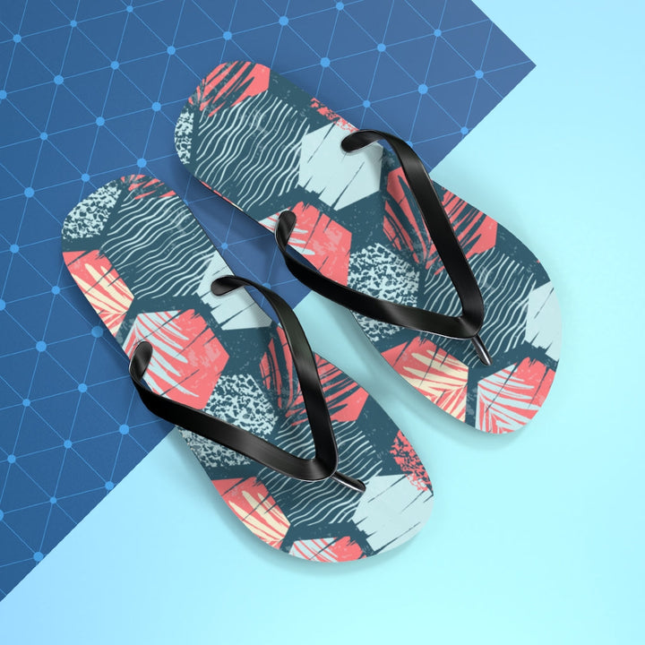 Shoes-Palm Trees Flip Flops-Jack N Roy
