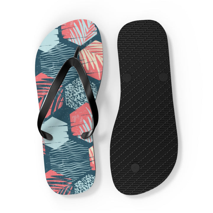 Shoes-Palm Trees Flip Flops-Jack N Roy