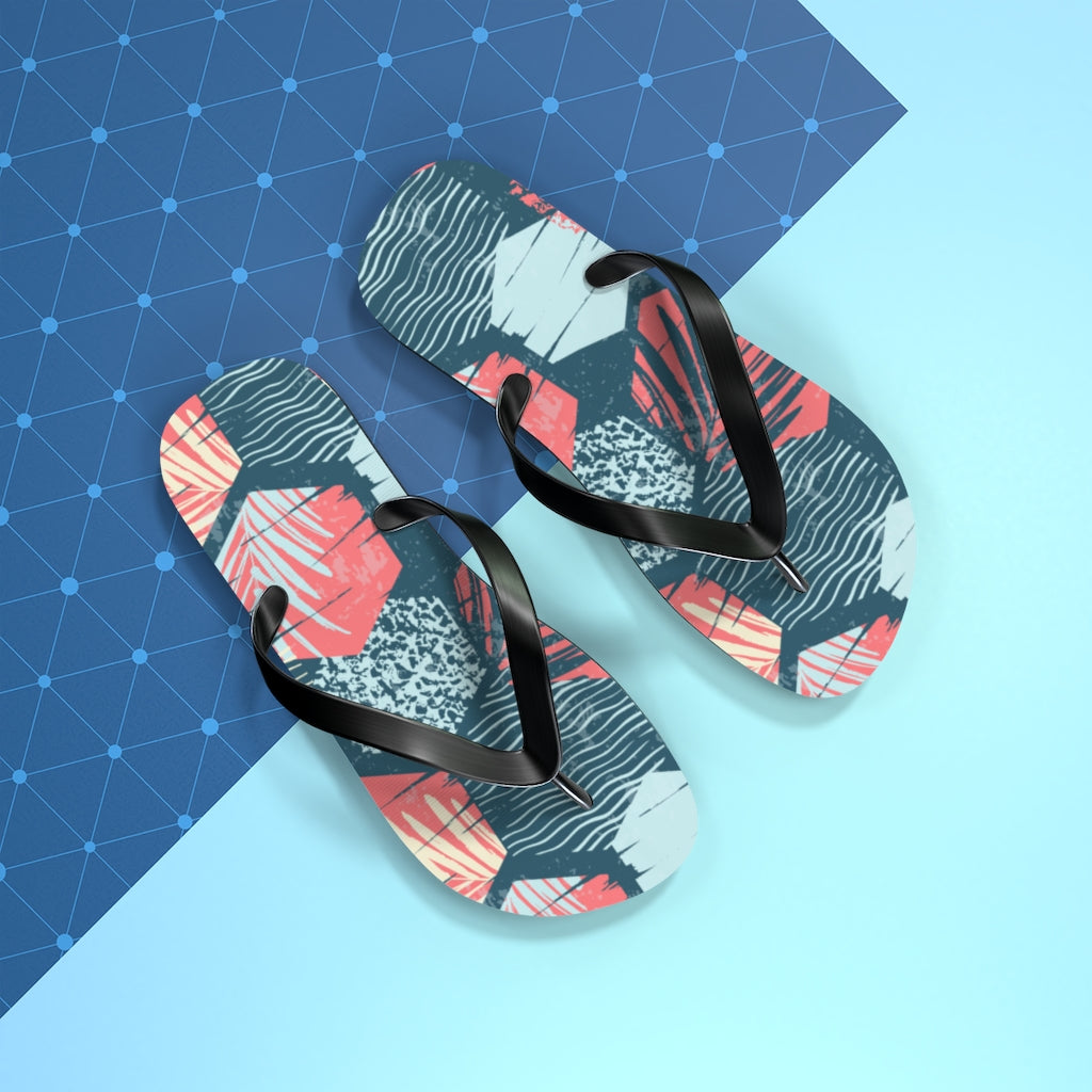 Shoes-Palm Trees Flip Flops-Jack N Roy