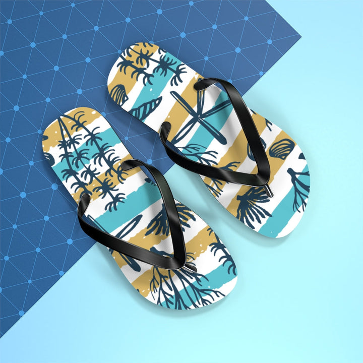Shoes-Sea Life Flip Flops-Jack N Roy