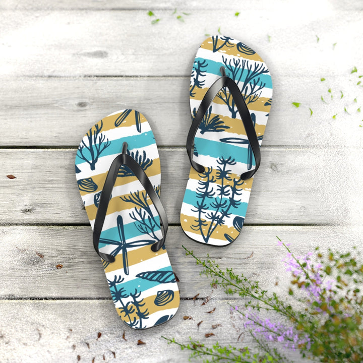Shoes-Sea Life Flip Flops-Jack N Roy