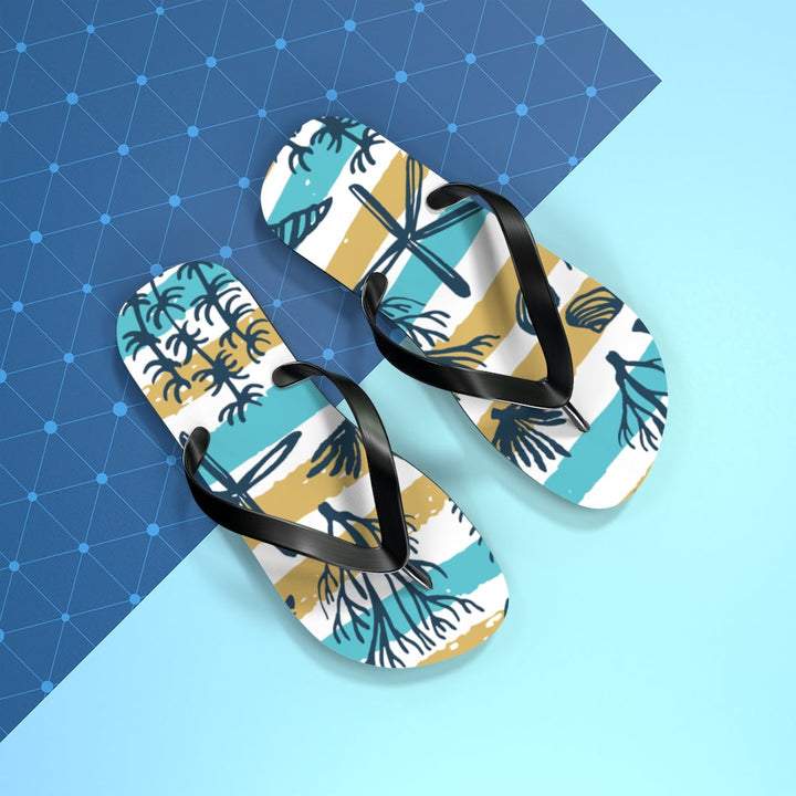 Shoes-Sea Life Flip Flops-Jack N Roy