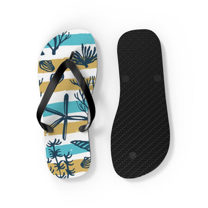 Shoes-Sea Life Flip Flops-Jack N Roy