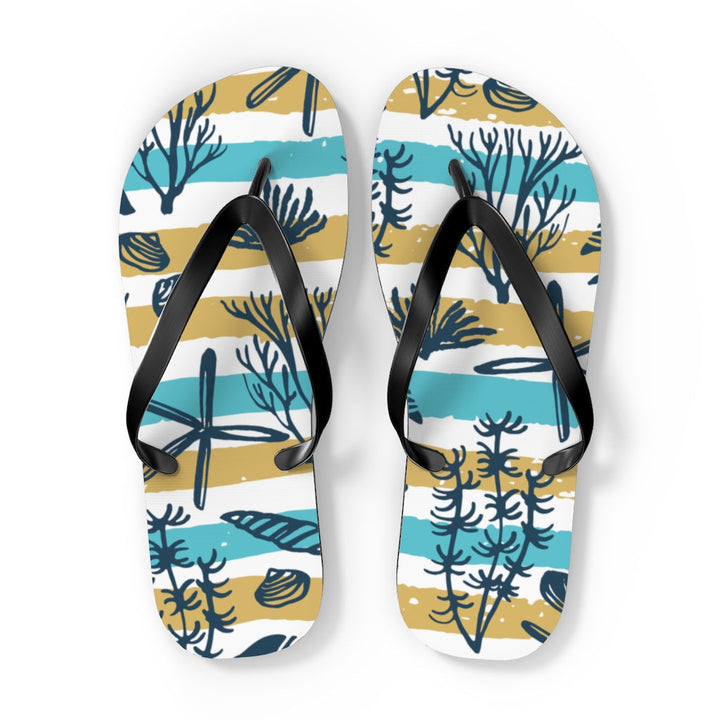 Shoes-Sea Life Flip Flops-XL-Jack N Roy
