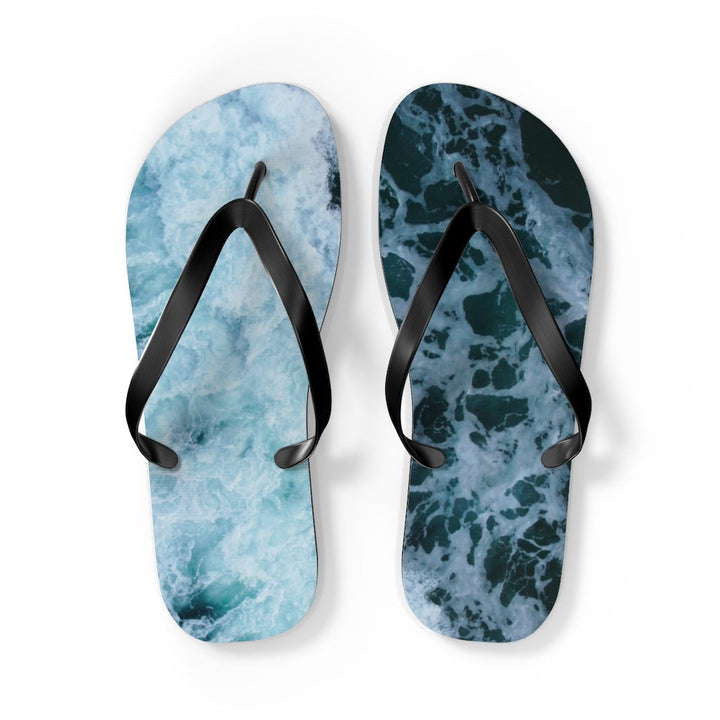 Shoes-Sea Waves Flip Flops-L-Jack N Roy