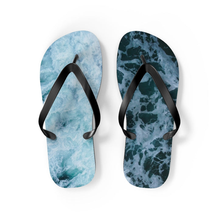 Shoes-Sea Waves Flip Flops-M-Jack N Roy