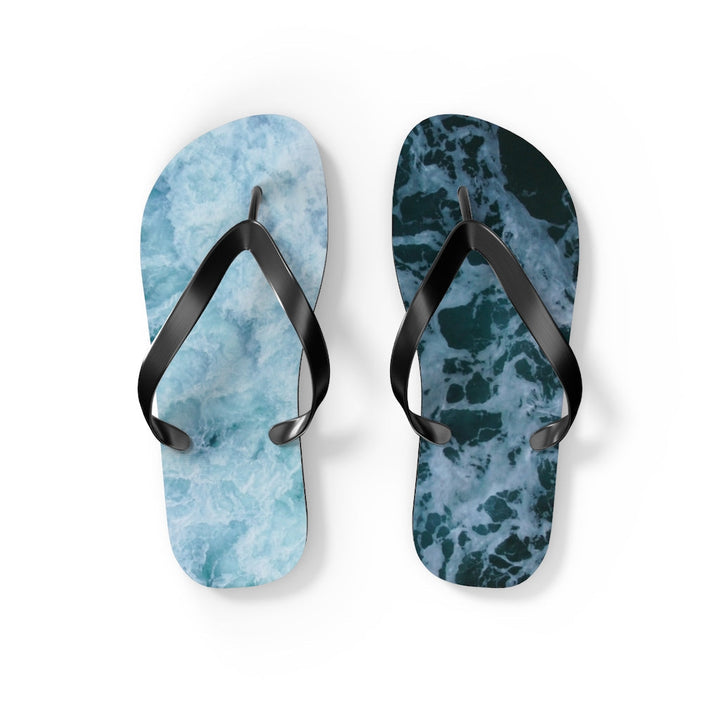 Shoes-Sea Waves Flip Flops-S-Jack N Roy