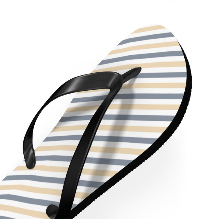 Shoes-Summer Stripes Flip Flops-Jack N Roy