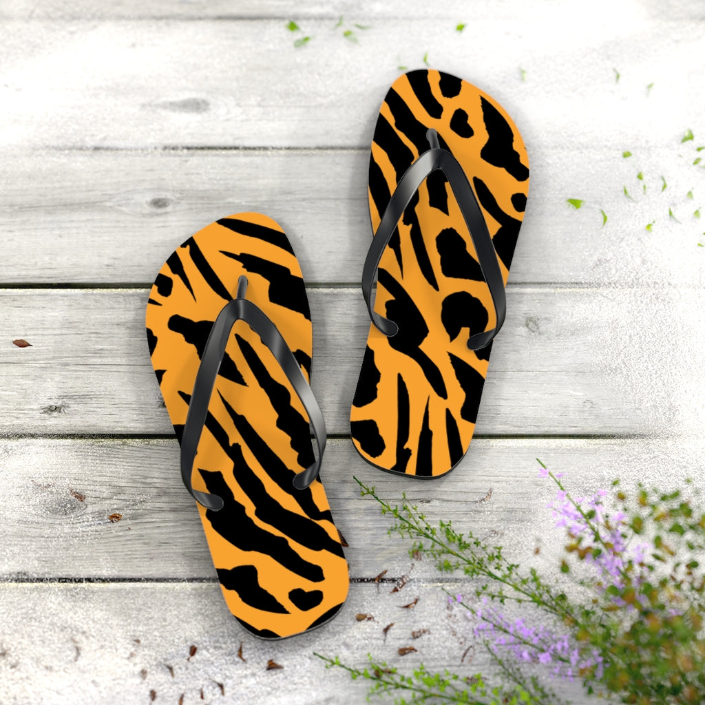 Shoes-Tiger Flip Flops-Jack N Roy