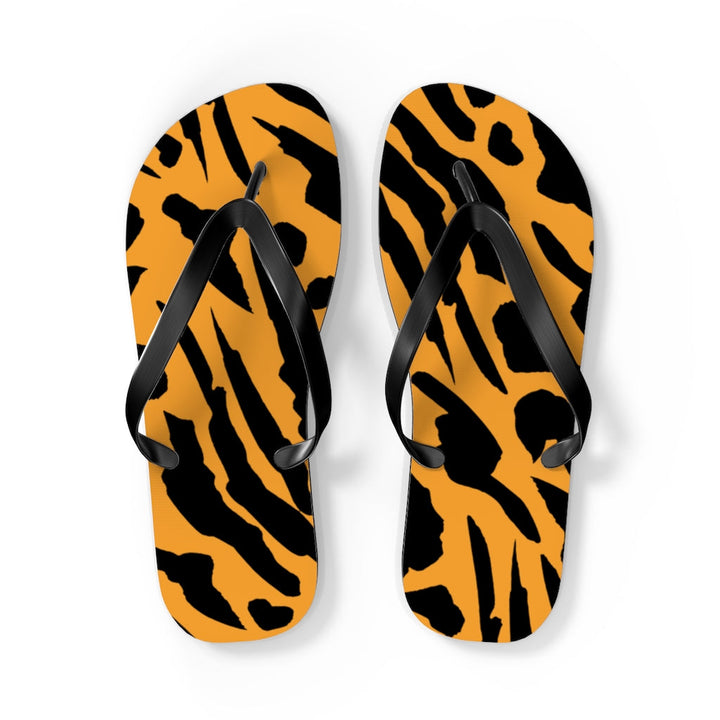 Shoes-Tiger Flip Flops-L-Jack N Roy