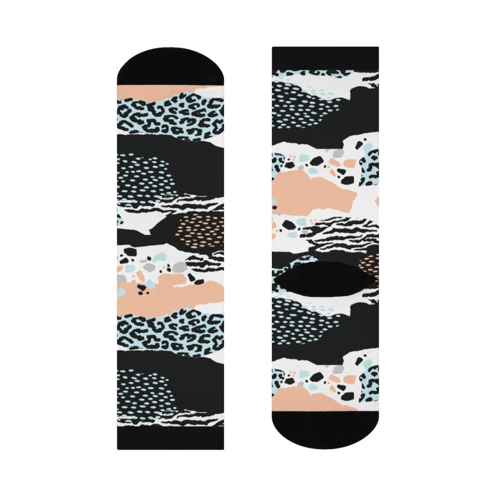Socks-Abstract Animal Print Socks-One size-Jack N Roy