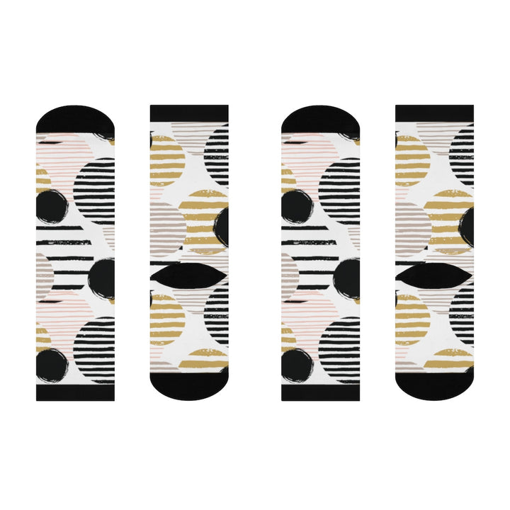 Socks-Abstract Circles Socks-One size-Jack N Roy