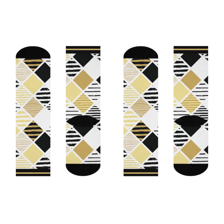 Socks-Abstract Triangles Socks-One size-Jack N Roy