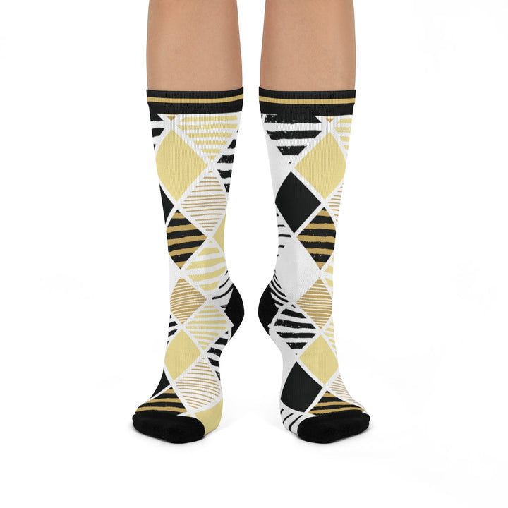 Socks-Abstract Triangles Socks-One size-Jack N Roy