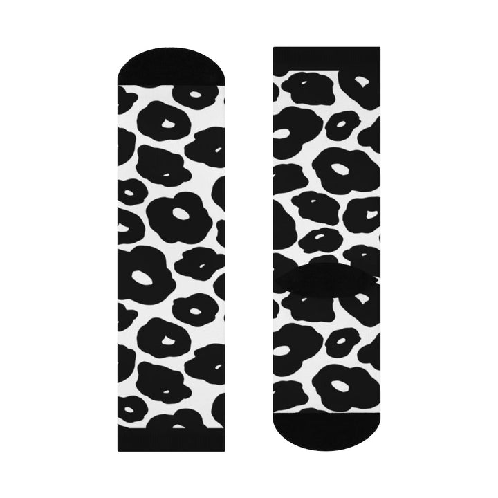 Socks-B&W Animal Print Socks-One size-Jack N Roy