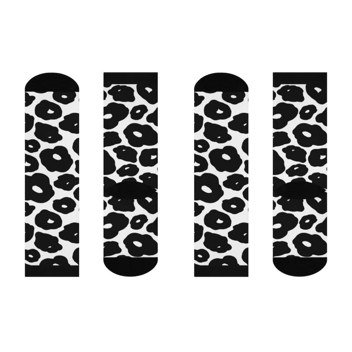 Socks-B&W Animal Print Socks-One size-Jack N Roy