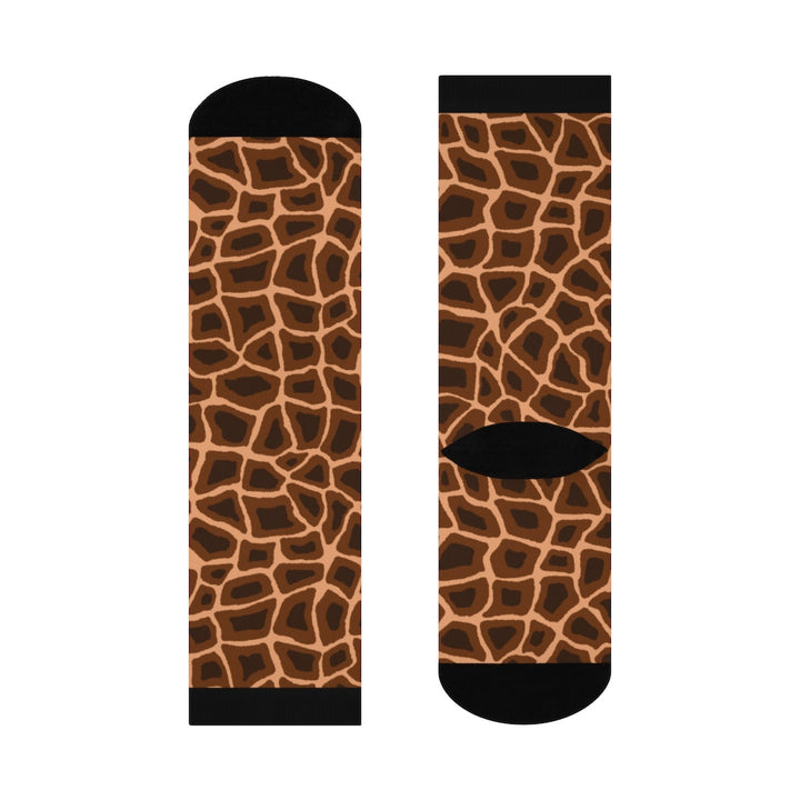 Socks-Giraffe Animal Print Socks-One size-Jack N Roy