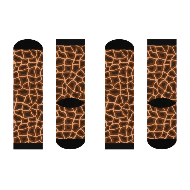Socks-Giraffe Animal Print Socks-One size-Jack N Roy