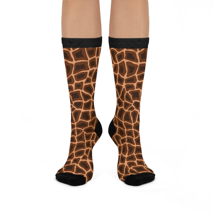 Socks-Giraffe Animal Print Socks-One size-Jack N Roy