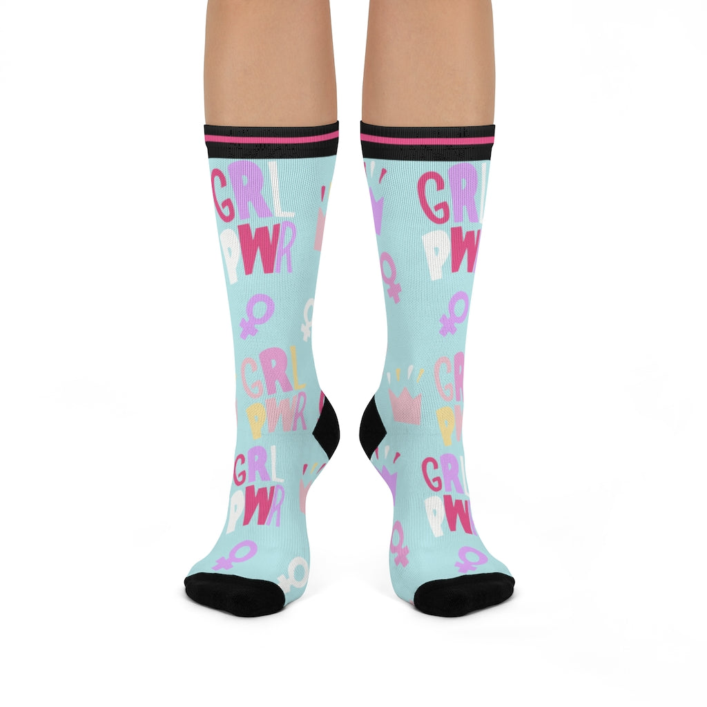 Socks-GRL PWR Socks-One size-Jack N Roy