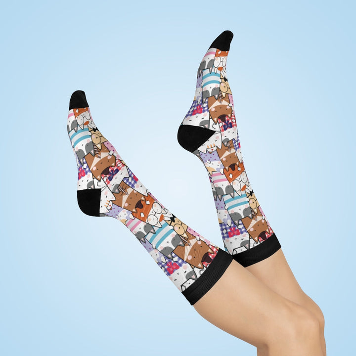Socks-Kawaii Cats Socks-One size-Jack N Roy