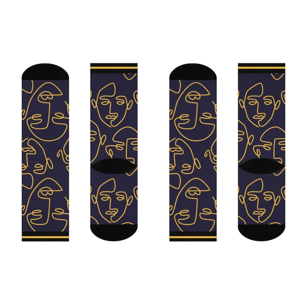 Socks-One Line Art Socks-One size-Jack N Roy