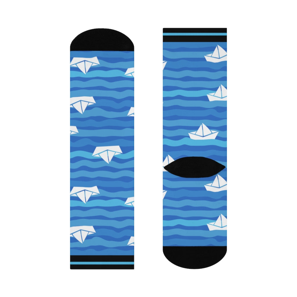 Socks-Paper Boat Socks-One size-Jack N Roy
