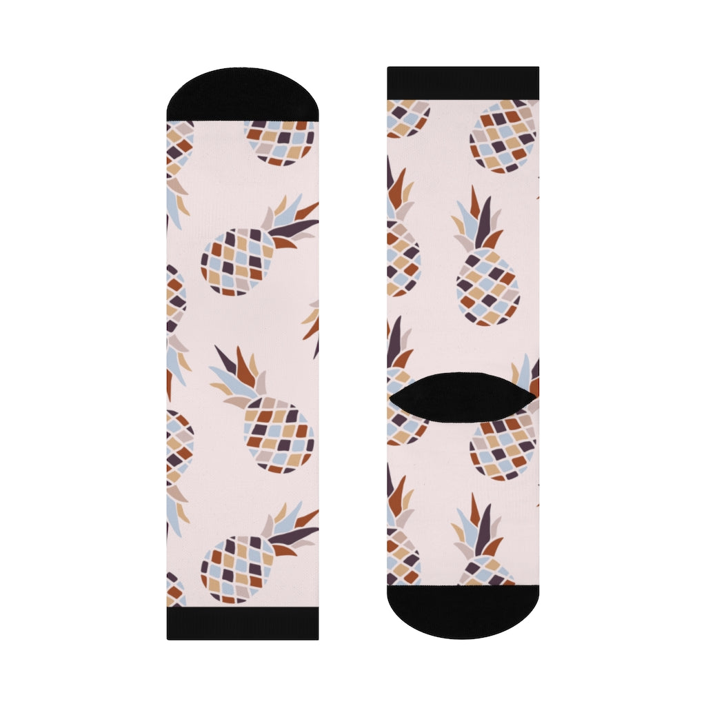 Socks-Pineapples Socks-One size-Jack N Roy