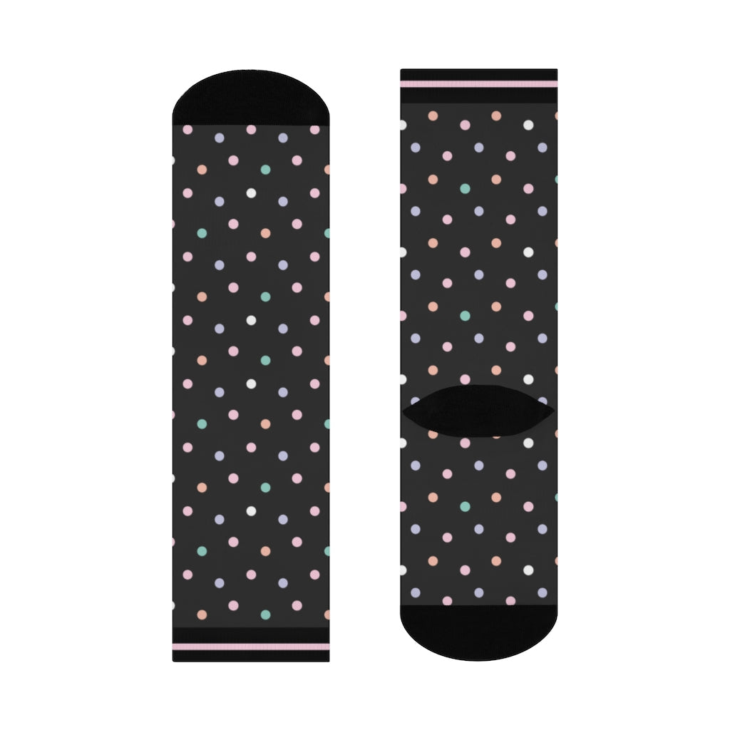 Socks-Polka Dots Socks-One size-Jack N Roy