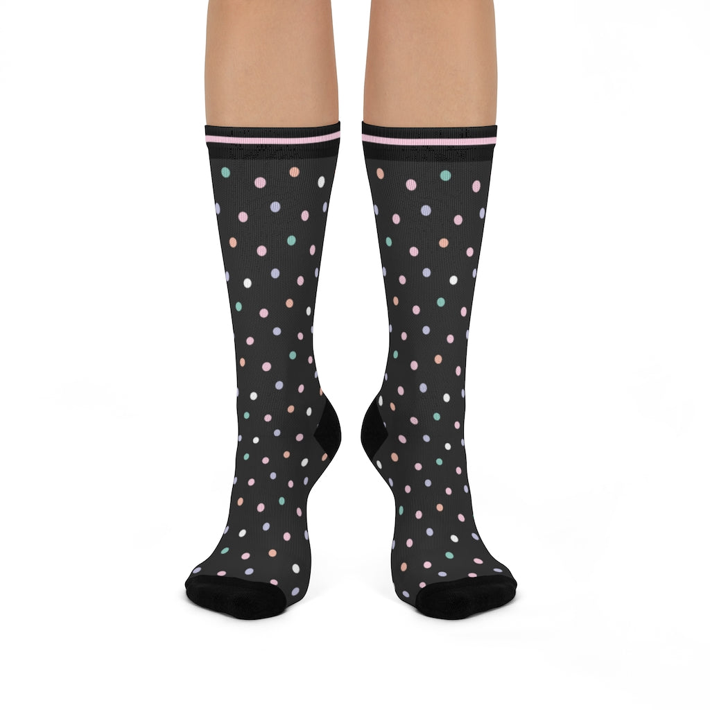 Socks-Polka Dots Socks-One size-Jack N Roy