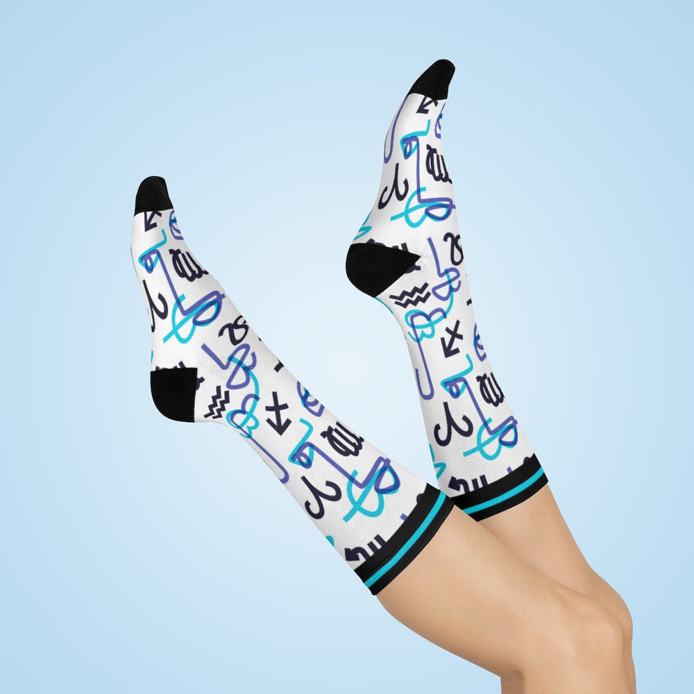 Socks-Signs Art Socks-One size-Jack N Roy