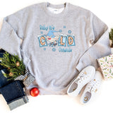 Sweatshirt-Baby It's Cold Outside Gnome Sweatshirt-S-Sport Grey-Jack N Roy