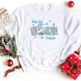Sweatshirt-Baby It's Cold Outside Gnome Sweatshirt-S-White-Jack N Roy