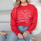 Sweatshirt-Bake Stuff & Watch Christmas Movies Sweatshirt-Jack N Roy