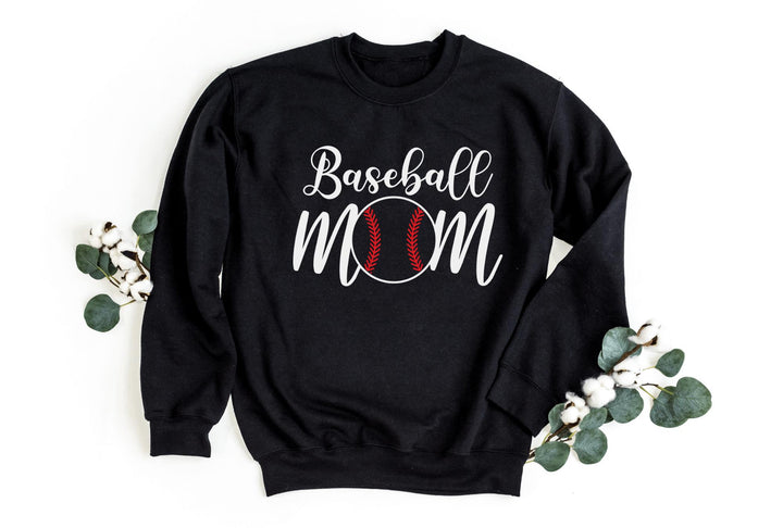 Sweatshirts-Baseball Mom Sweatshirt-S-Black-Jack N Roy