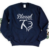 Sweatshirt-Blessed For 70 Years Sweatshirt-S-Navy-Jack N Roy